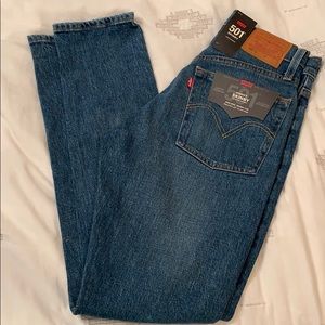 NWT Levi’s 501 skinny jeans
